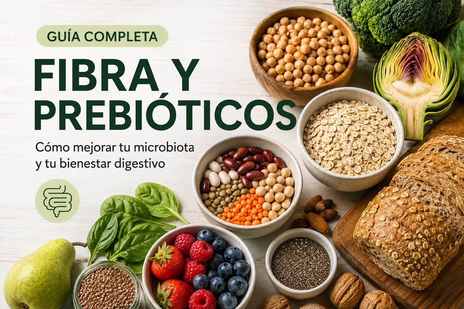 Fibra alimentaria: para qué sirve, cuánto necesitamos y cómo aumentarla sin complicarnos
